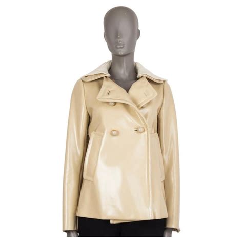prada vinyl coat
